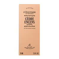 Balsam dupa ras Cedre Encense After Shave Baux, 75 ml, L'Occitane