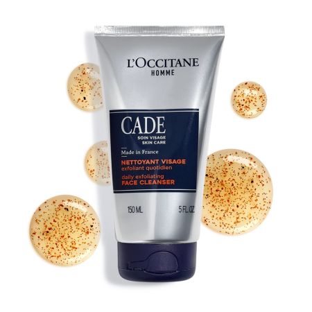 Gel de curatare exfoliant Cade Daily Exfoliating Cleanser, 150 ml, L'Occitane 650346