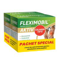 Pachet Fleximobil Aktiv, 2 x  60 comprimate filmate, Fiterman