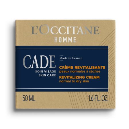 Crema de fata revitalizanta pentru barbati Cade Revitalizing Cream, 50 ml, L'Occitane 642209