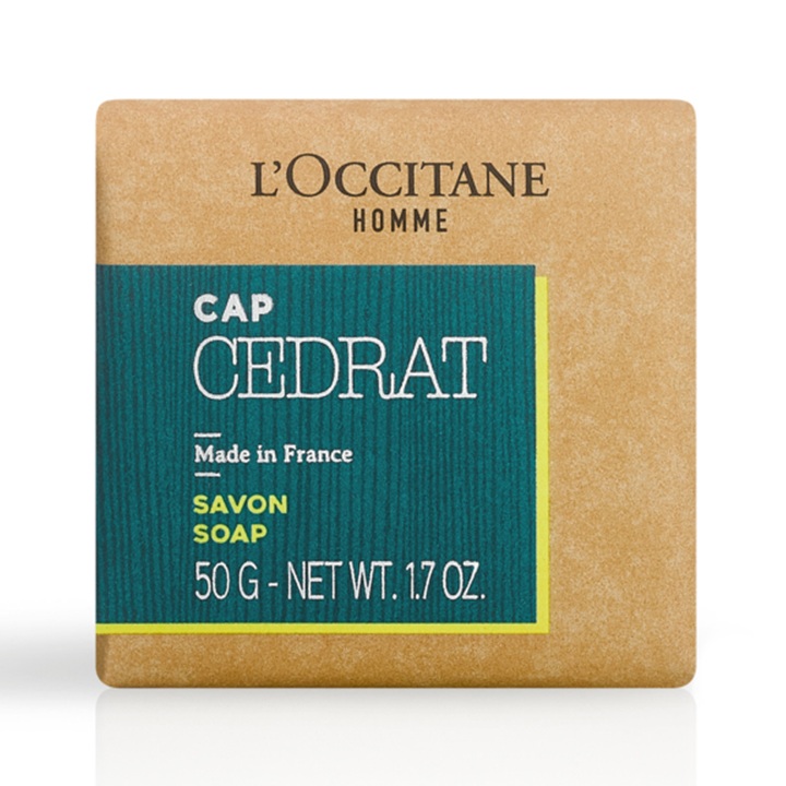 Sapun pentru barbati Cap Cedrat Soap, 50 g, L'Occitane
