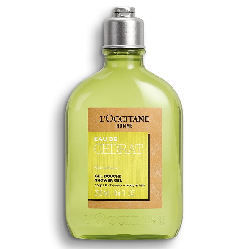 Gel de dus pentru barbati Eau de Cedrat Shower Gel, 250 ml, L'Occitane