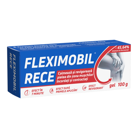 Gel cu efect de racire Fleximobil Rece, 100 g, Fiterman