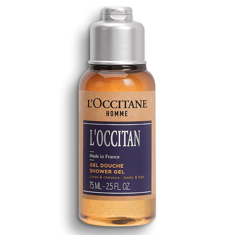 Gel de dus pentru barbati L'Occitan Shower Gel, 75 ml, L'Occitane