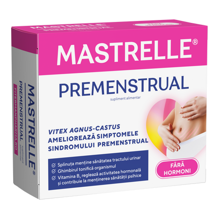 Pachet Mastrelle Premenstrual, 3 x 30 comprimate filmate, Fiterman 642236