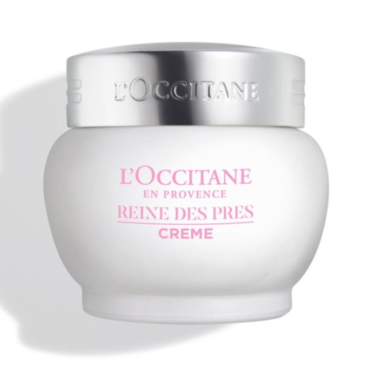 Crema hidratanta pentru luminozitatea tenului Reine Blanche Bright Serum, 50 ml, L'Occitane