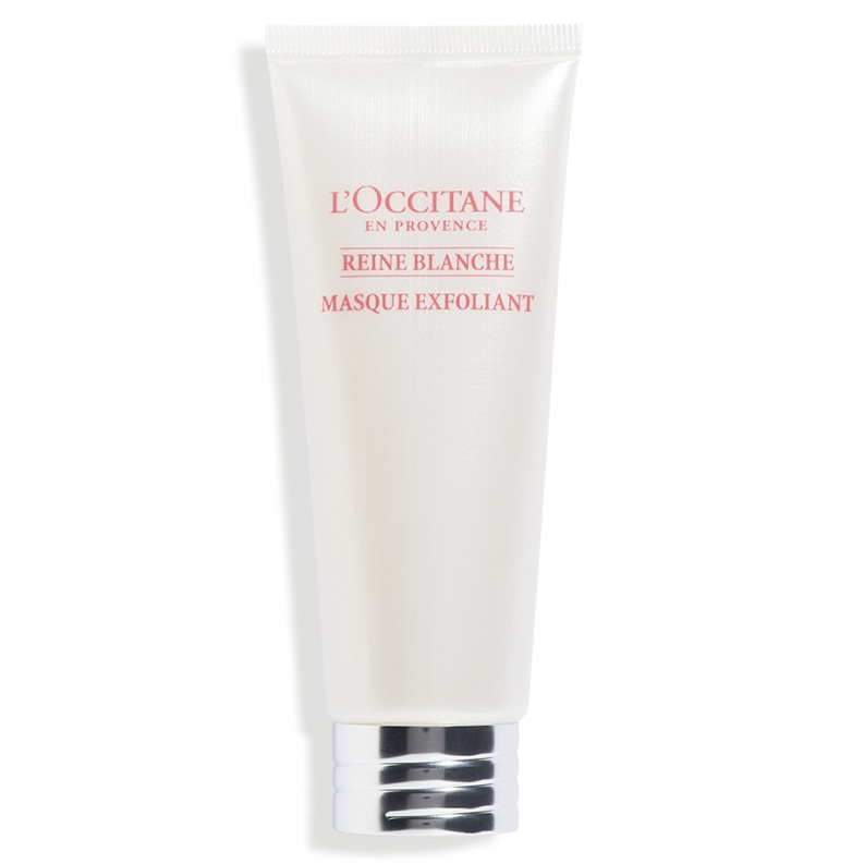 Masca de fata exfolianta Reine Blanche Exfoliating Mask, 75 ml, L'Occitane