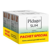 Pachet Pidago Slim, 2 x 60 comprimate, Fiterman