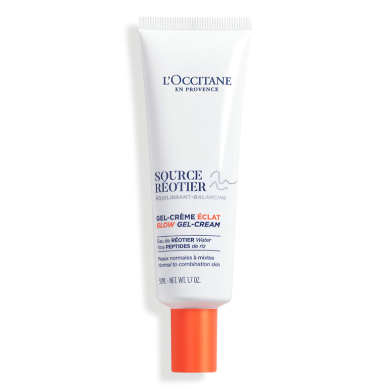 Crema de fata revitalizanta Aqua Reotier Glow, 50 ml, L'Occitane