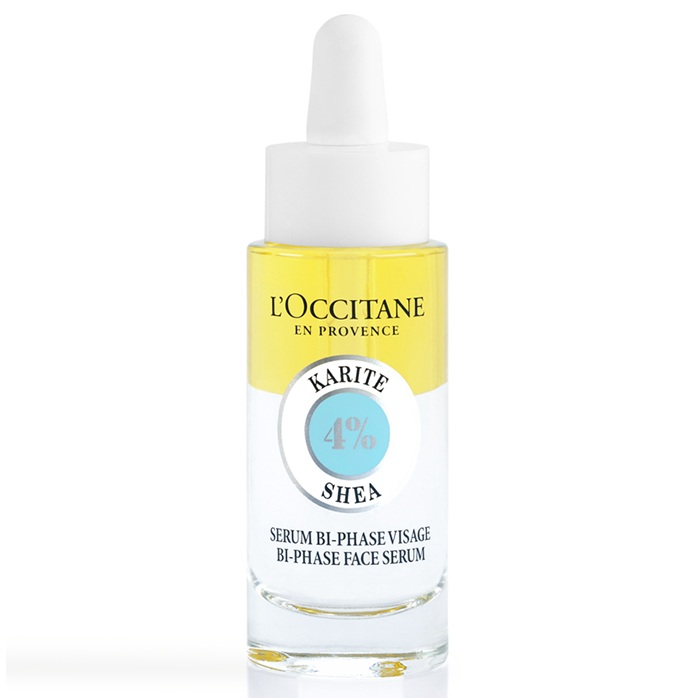 Ser bifazic pentru fata Shea Bi-Phase Face Serum, 30 ml, L'Occitane