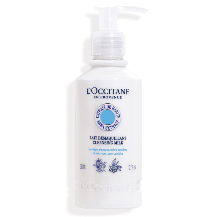 Lapte demachiant Shea Cleansing Milk, 200 ml, L'Occitane