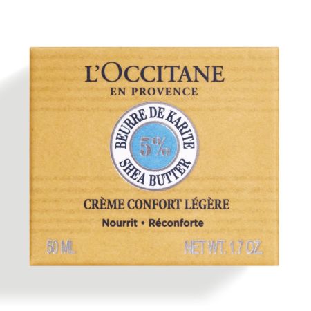 Creama lejera de fata Shea Comforting Light Cream, 50 ml, L'Occitane 642268