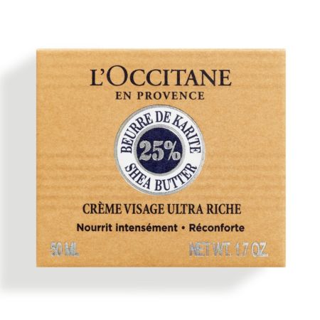 Crema de fata ultra hranitoare Shea Ultra Rich Cream, 50 ml, L'Occitane 642284