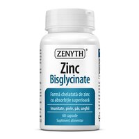 Zinc Bisglycinate, 60 capsule, Zenyth