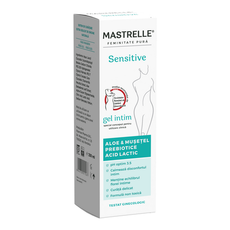 Gel intim Mastrelle Sensitive, 200 ml, Fiterman 642293