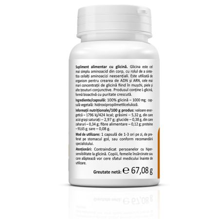 Glycine, 60 capsule, Zenyth 701357