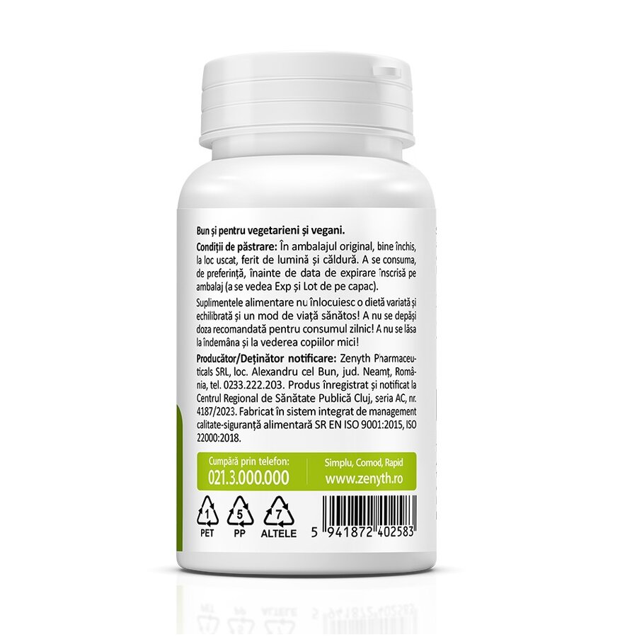 Citrulline, 750 mg, 60 capsule, Zenyth : Farmacia Tei online