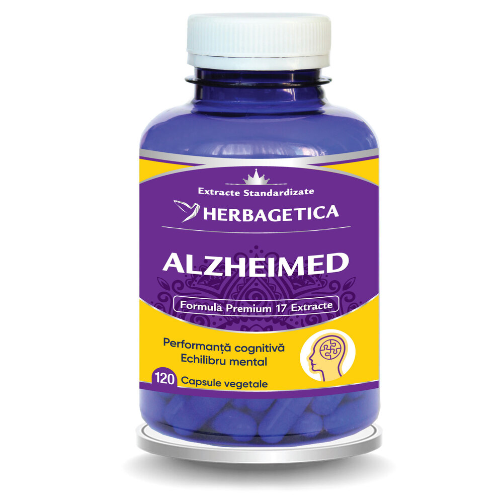 Alzheimed, 120 capsule, Herbagetica