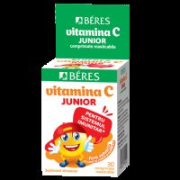 Vitamina C Junior, 30 comprimate masticabile, Beres