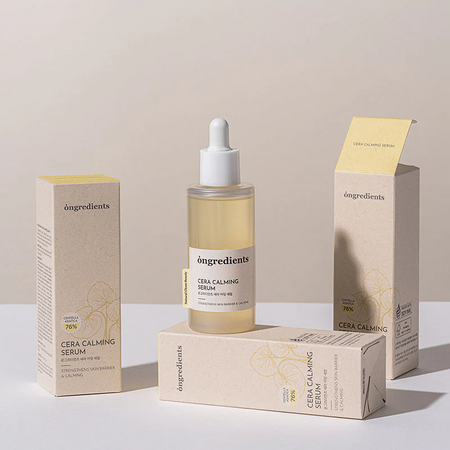 Serum calmant cu 76% extract de centella asiatica, 50 ml, ongredients 642550