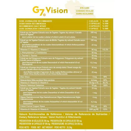 Vision G7, 60 capsule, Silicium Laboratories 691685