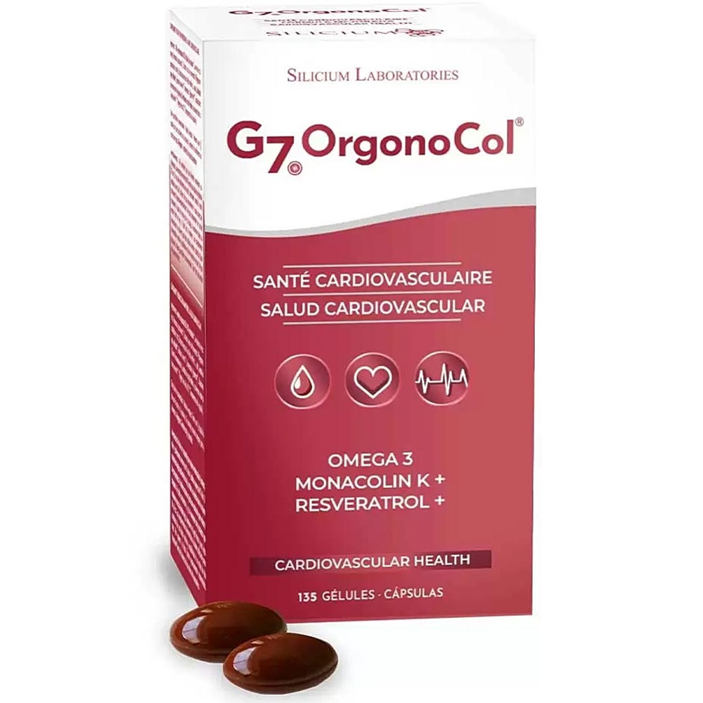 OrgonoCol G7, 135 capsule, Silicium Espana Laboratorios