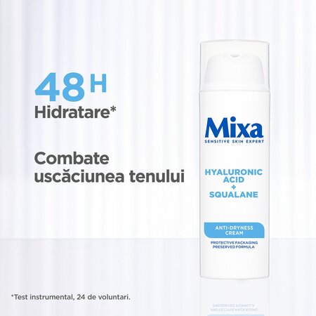 Crema fluida anti-uscaciune Anti-Dryness, 50 ml, Mixa 663674