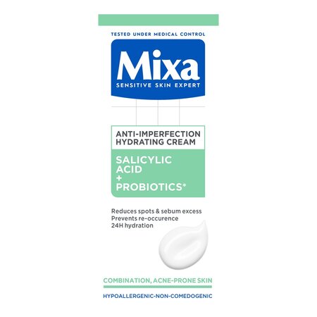 Crema hidratanta anti-imperfectiuni Anti Imperfection, 50 ml, Mixa 663678