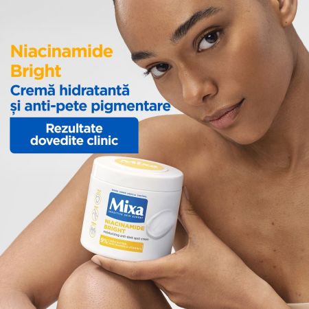 Crema hidratanta anti pete pigmentare pentru fata, corp si maini, 400 ml, Mixa 644450