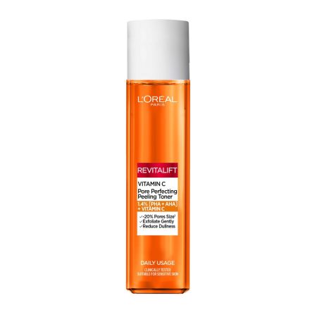 Lotiune tonica exfolianta cu vitamina C Revitalift, 180 ml, L'Oreal Paris