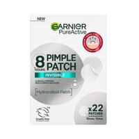 Plasturi invizibili pentru cosuri Pimple Patch Pure Active, 22 bucati, Garnier