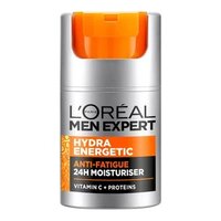 Crema de fata hidratanta pentru barbati Hydra Energetic Men Expert, 50 ml, L'Oreal