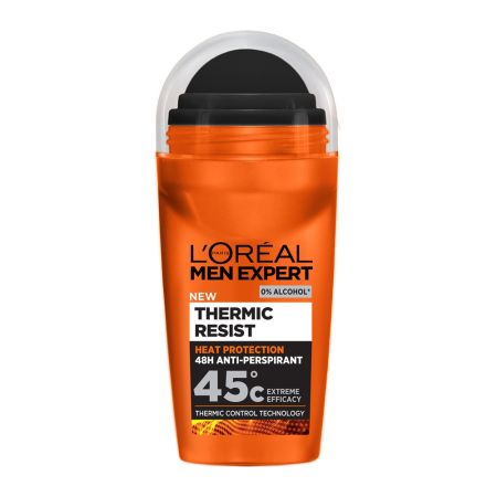 Roll-on antiperspirant pentru barbati Thermic Resist Men Expert, 50 ml, LOreal
