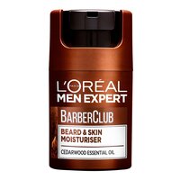 Crema hidratanta  pentru barba Men Expert Barber Club, 50 ml, L'Oreal Paris
