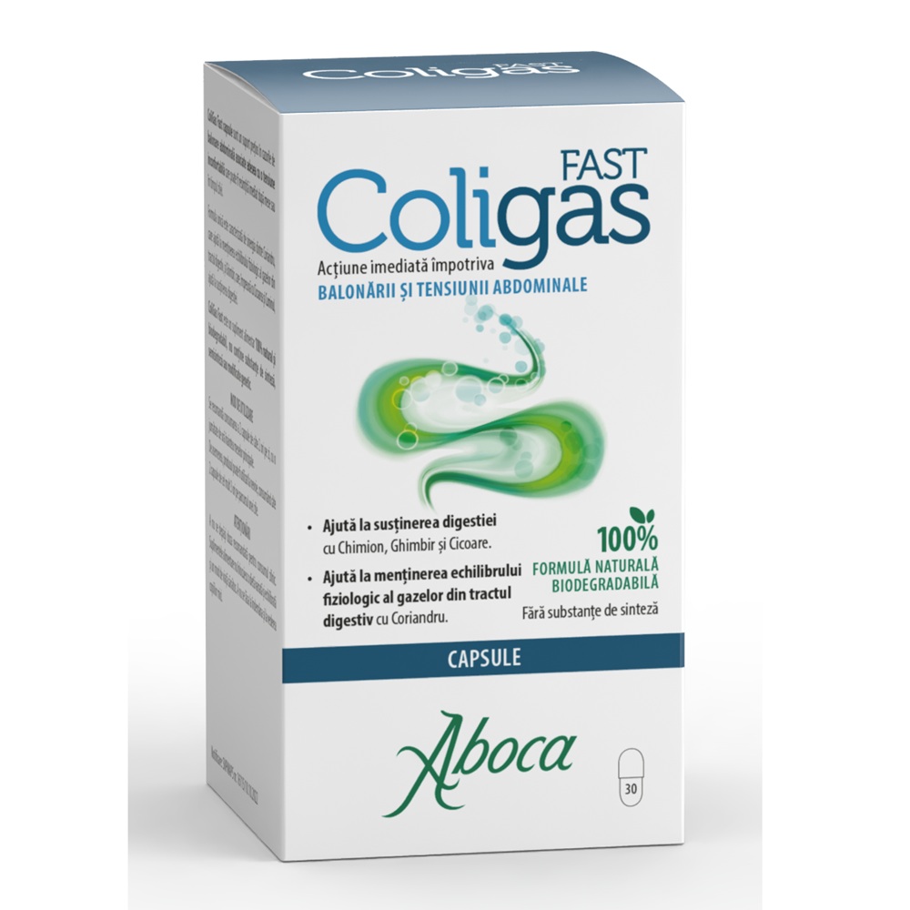 Coligas fast, 30 capsule, Aboca