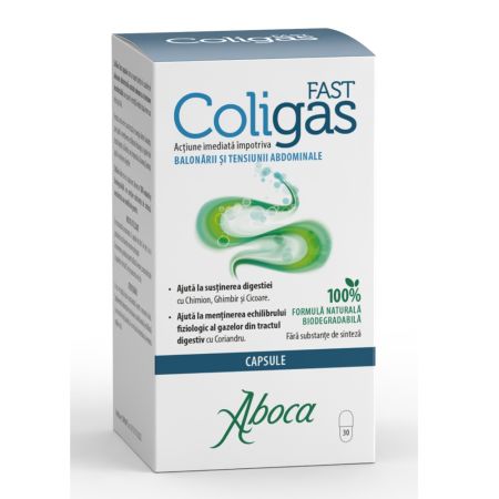 Coligas fast, 30 capsule, Aboca