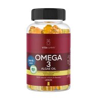 Omega 3 cu aroma de lamaie, 60 jeleuri vegane, Vitayummy