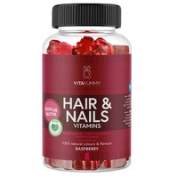 Multivitamine pentru unghii si par, 60 jeluri vegane, Vitayummy