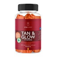 Multivitamine pentru bronz Tan&Glow, 60 jeleuri, Vitayummy
