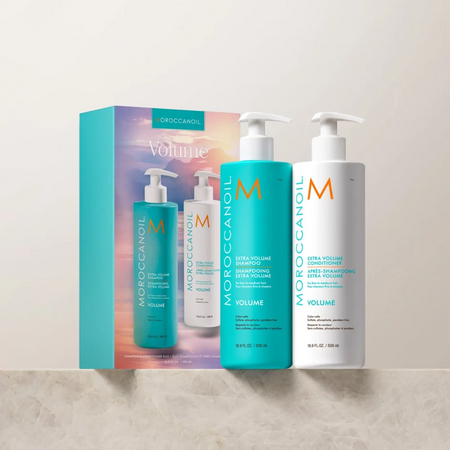 Set sampon si balsam Extra Volum, 2 x 500 ml, Moroccanoil 643434