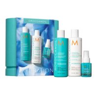 Set Sampon pentru hidratare, 250 ml + Balsam pentru hidratare, 250 ml, Masca hidratanta, 75 ml, Moroccanoil