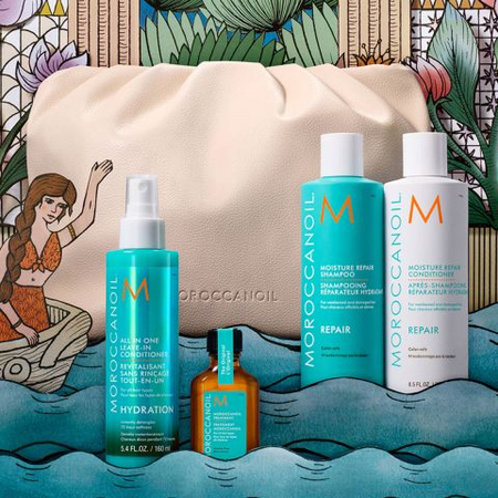 Set pentru par A Festive Fairytale set  Repair, 2x250ml+160ml+25ml, Moroccanoil 643507