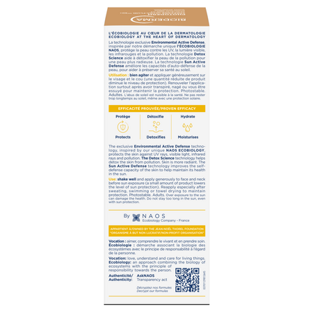 Fluid nuantator cu protectie solara fototip 3 SPF 50+, Shade 03 Photoderm Xdefense, 40 ml, Bioderma 738858