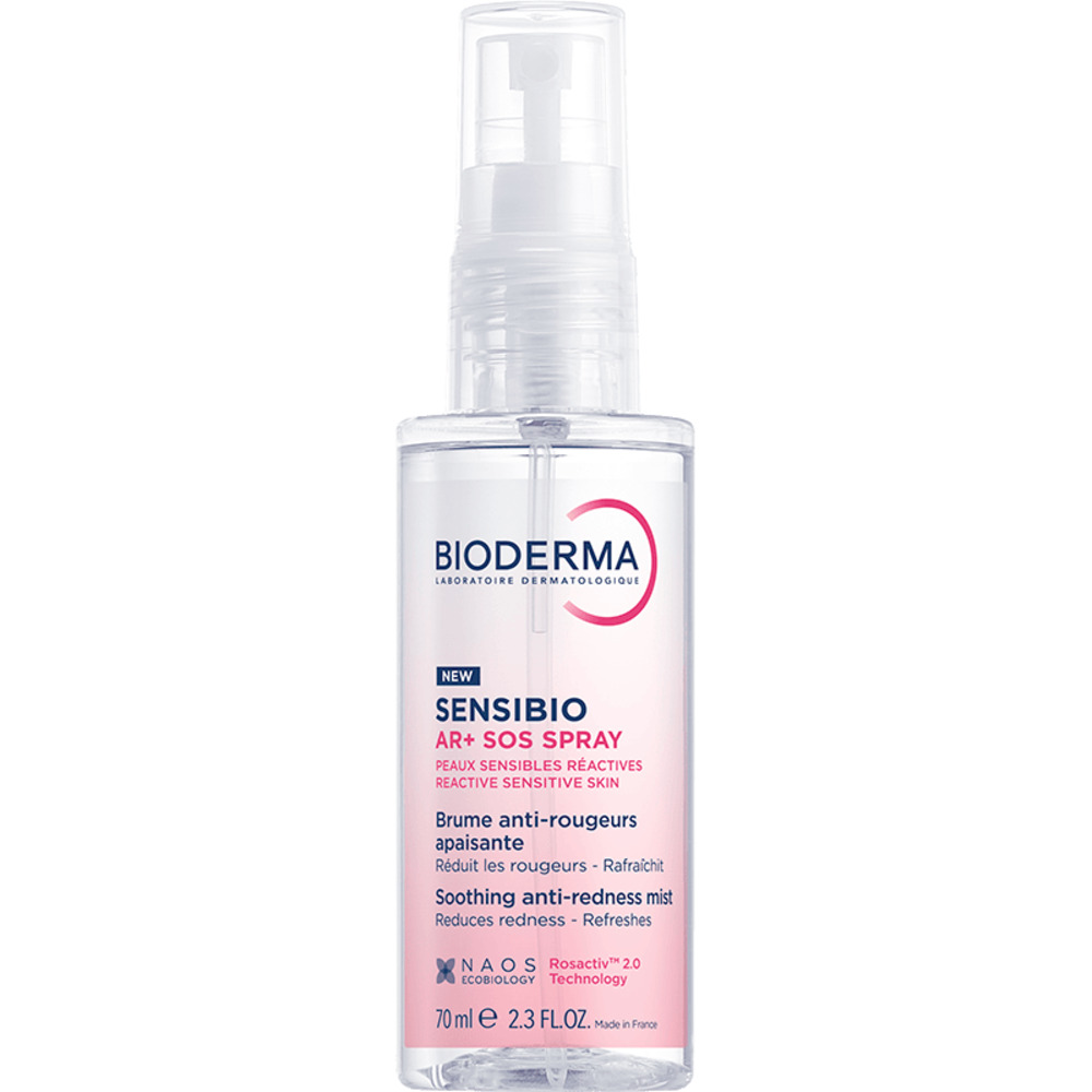 Spray calmant ati-roseata Sensibio AR+, 70 ml, Bioderma