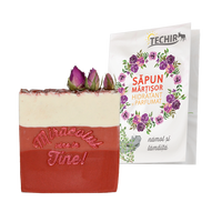 Sapun Martisor hidratant cu namol si lamaita, 120 g, Techir