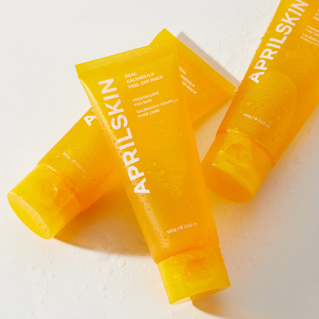 Masca exfolianta pentru fata Real Calendula, 100 g, Aprilskin 644008