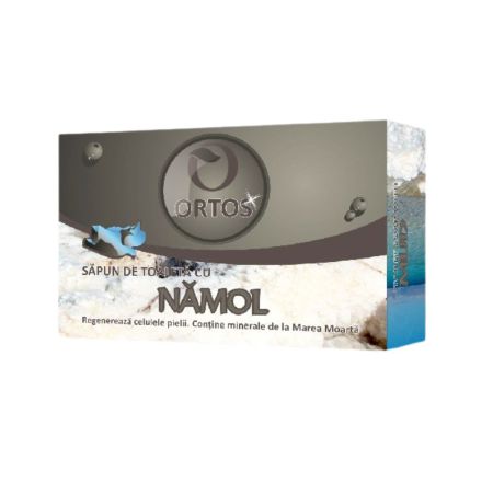 Sapun cu namol, 100 g, Ortos