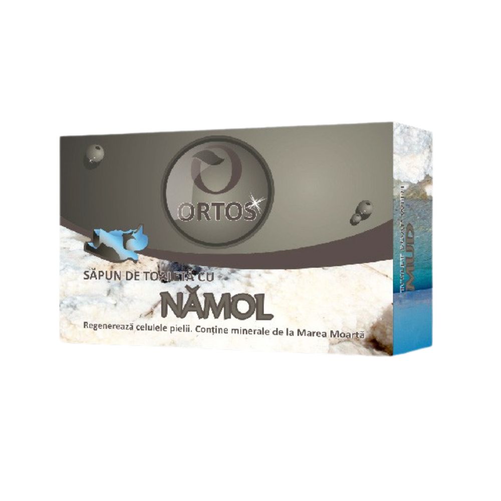 Sapun cu namol, 100 g, Ortos