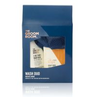 Set de ingrijire corp Wash Duo, 75 ml + 150 g, The Groom Room