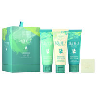 Set de ingrijire pentru corp Sea Kelp, 3x75ml+1x40g, Scottish Fine Soaps